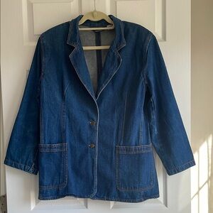 Classic Denim Blazer